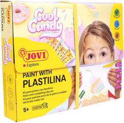 Children's Modelling Clay Jovi Paint With Plastilina Children's Modelling Clay Cool Candy 8 x 50 g - 1