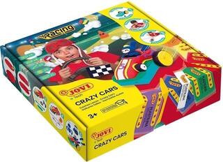 Children's Modelling Clay Jovi Tech Crazy Cars Set Children's Modelling Clay Racing - 1
