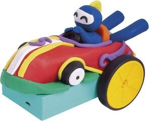 Children's Modelling Clay Jovi Tech Crazy Cars Set Children's Modelling Clay Racing - 5