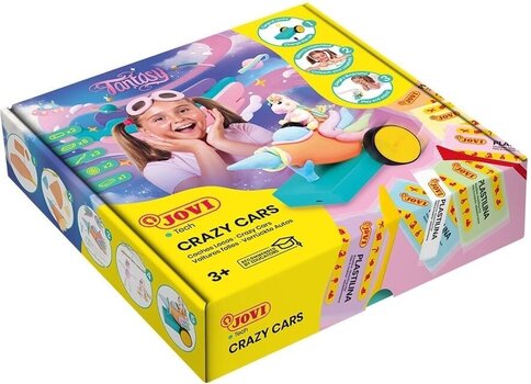 Pasta modellabile per bambini Jovi Pasta modellabile per bambini Fantasy 6 x 50 g-2 x 15 g - 2
