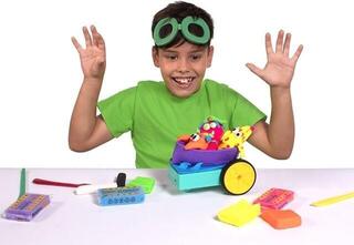 Children's Modelling Clay Jovi Tech Crazy Cars Set Children's Modelling Clay Monsters - 7