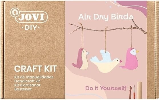 Self-Drying Clay Jovi Kraft Set Mix Birds - 2