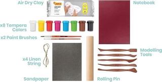 Self-Drying Clay Jovi Kraft Set Self-Drying Clay Birds - 4