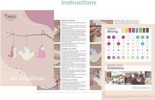 Self-Drying Clay Jovi Kraft Set Self-Drying Clay Birds - 5