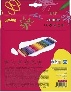 Creioane cu ceară Jovi Jumbo Wax Crayons Creioane cu ceară 24 buc. - 2