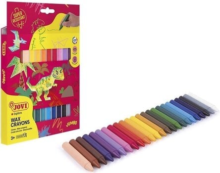 Creioane cu ceară Jovi Jumbo Wax Crayons Creioane cu ceară 24 buc. - 3