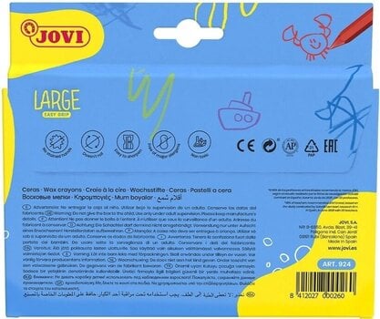 Crayons Jovi Hexagonal Wax Crayons Crayons 24 pcs - 3