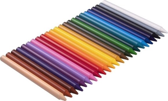 Crayons Jovi Round Wax Crayons Crayons 24 Colours - 4