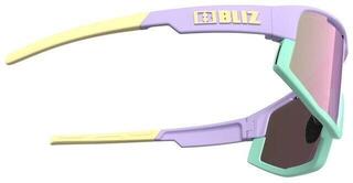Sportglasögon Bliz Fusion 52305-34 Matt Pastel Purple w Yellow Logo Mint Jawbone/Brown w Pink Multi plus Spare Jawbone Yellow Sportglasögon - 2