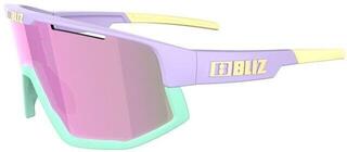 Sportglasögon Bliz Fusion 52305-34 Matt Pastel Purple w Yellow Logo Mint Jawbone/Brown w Pink Multi plus Spare Jawbone Yellow Sportglasögon - 4