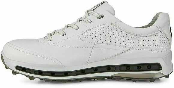 Calçado de golfe para homem Ecco Cool Pro Mens Golf Shoes White/Black/Transparent 40 - 2