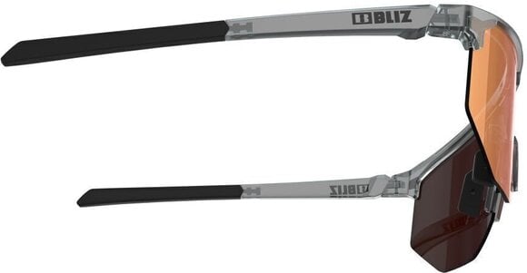 Cykelbriller Bliz Hero 52310-84 Transparent Dark Grey/Brown w Red Multi Cykelbriller - 3