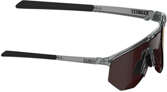Cyklistické brýle Bliz Hero 52310-84 Transparent Dark Grey/Brown w Red Multi Cyklistické brýle - 4