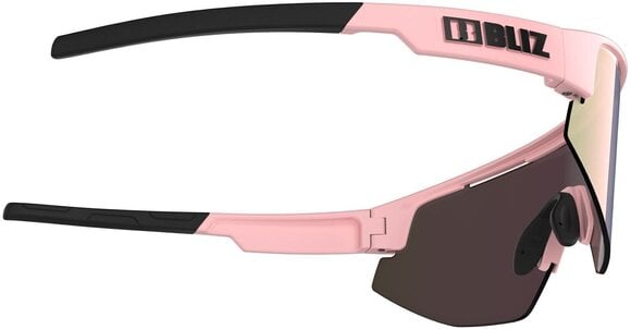 Cycling Glasses Bliz Breeze 52102-49 Matt Powder Pink/Brown w Rose Multi plus Spare Lens Pink Cycling Glasses - 4
