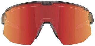 Sportbrillen Bliz Breeze 52302-84 Transparent Dark Grey/Brown w Red Multi plus Spare Lens Orange Sportbrillen - 1