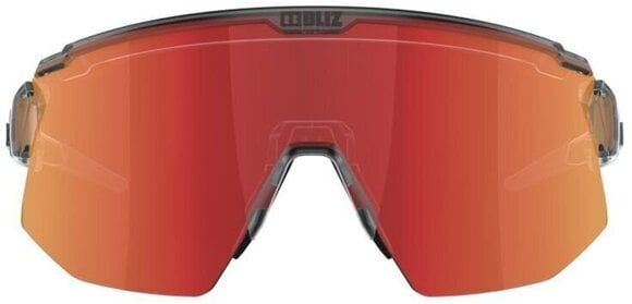 Cycling Glasses Bliz Breeze 52302-84 Transparent Dark Grey/Brown w Red Multi plus Spare Lens Orange Cycling Glasses - 2