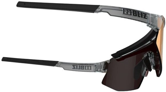 Колоездене очила Bliz Breeze 52302-84 Transparent Dark Grey/Brown w Red Multi plus Spare Lens Orange Колоездене очила - 4