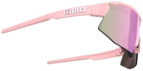 Cycling Glasses Bliz Breeze Small 52412-44 Matt Powder Pink/Brown w Rose Multi plus Spare Lens Pink Cycling Glasses - 3