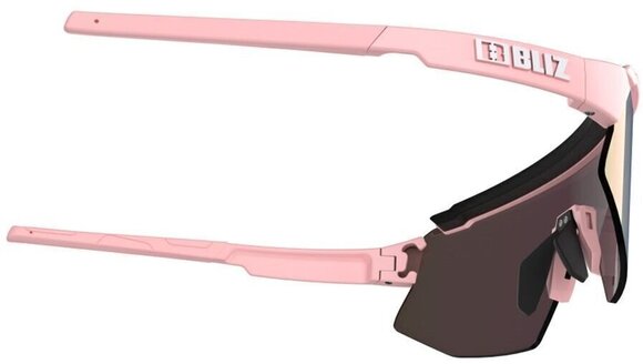 Cykelbriller Bliz Breeze Small 52412-44 Matt Powder Pink/Brown w Rose Multi plus Spare Lens Pink Cykelbriller - 4