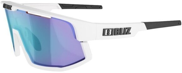 Cycling Glasses Bliz Vision 52001-03 Matt White/Smoke w Blue Multi plus Spare Jawbone Black Cycling Glasses - 5