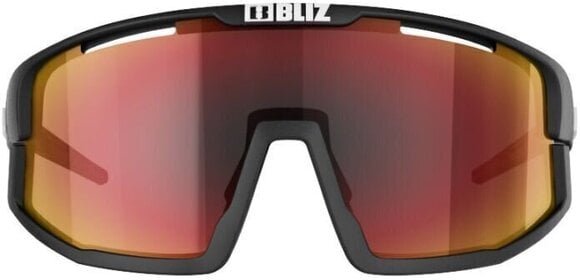 Cykelbriller Bliz Vision 52001-14 Matt Black/Brown w Red Multi plus Spare Jawbone White Cykelbriller - 2