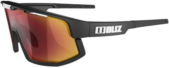 Cykelbriller Bliz Vision 52001-14 Matt Black/Brown w Red Multi plus Spare Jawbone White Cykelbriller - 5