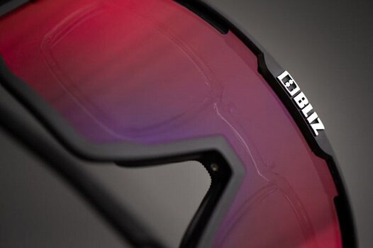 Cycling Glasses Bliz Vision 52001-14 Matt Black/Brown w Red Multi plus Spare Jawbone White Cycling Glasses - 9