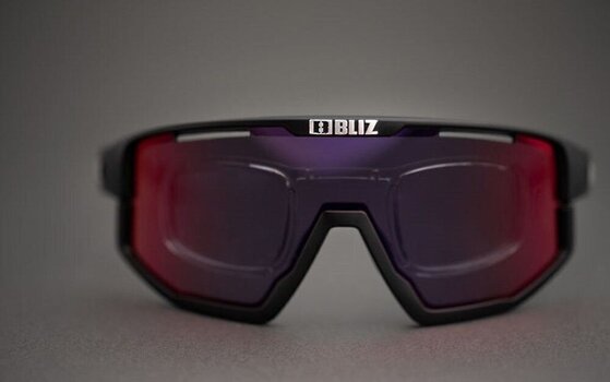 Kolesarska očala Bliz Vision 52001-14 Matt Black/Brown w Red Multi plus Spare Jawbone White Kolesarska očala - 10