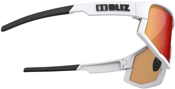 Óculos de ciclismo Bliz Fusion 52105-00 Matt White/Smoke w Red Multi plus Spare Jawbone Black Óculos de ciclismo - 3