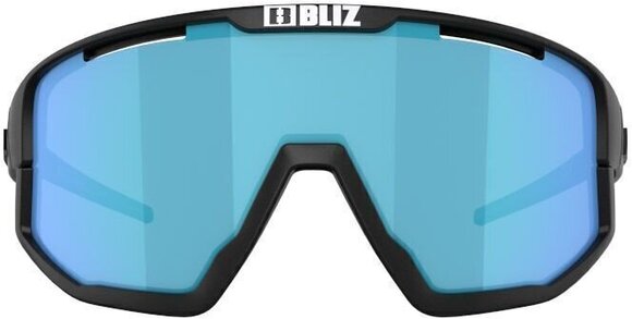 Cyklistické okuliare Bliz Fusion 52105-10 Matt Black/Smoke w Blue Multi plus Spare Jawbone White Cyklistické okuliare - 2
