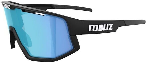 Cycling Glasses Bliz Fusion 52105-10 Matt Black/Smoke w Blue Multi plus Spare Jawbone White Cycling Glasses - 5