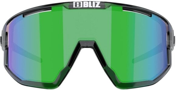 Óculos de ciclismo Bliz Fusion 52405-17 Crystal Black/Brown w Green Multi Óculos de ciclismo - 2