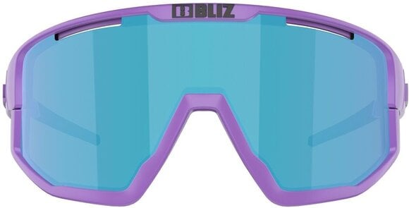 Cykelbriller Bliz Fusion 52405-43 Matt Purple/Brown w Blue Multi Cykelbriller - 2