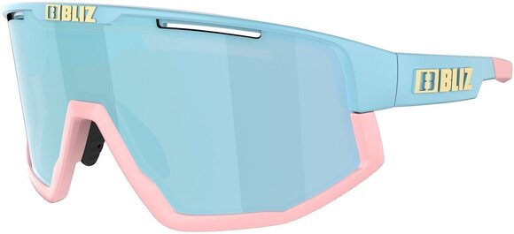 Cycling Glasses Bliz Fusion 52405-33 Pastel Blue/Smoke w Ice Blue Multi Cycling Glasses - 5
