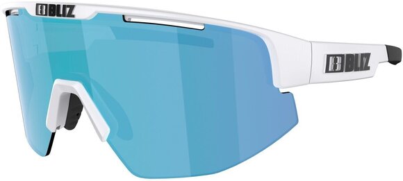 Óculos de ciclismo Bliz Fusion Small 52413-03 Matt White/Brown w Blue Multi Óculos de ciclismo - 5