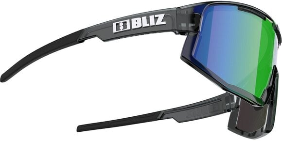 Cycling Glasses Bliz Fusion Small 52413-17 Small Crystal Black/Brown w Green Multi Cycling Glasses - 3