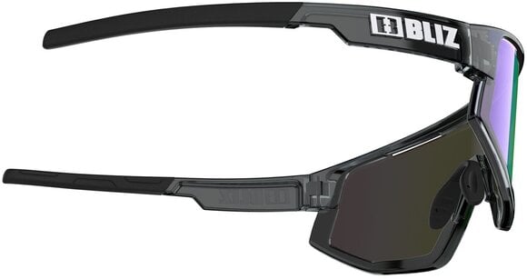 Cycling Glasses Bliz Fusion Small 52413-17 Small Crystal Black/Brown w Green Multi Cycling Glasses - 4