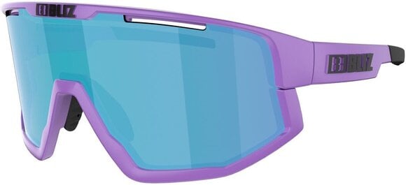 Cycling Glasses Bliz Fusion Small 52413-43 Matt Purple/Brown w Blue Multi Cycling Glasses - 5