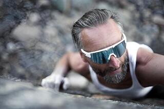 Gafas deportivas Bliz Matrix 52804-03 Shiny White/Smoke w Blue Multi Gafas deportivas - 6