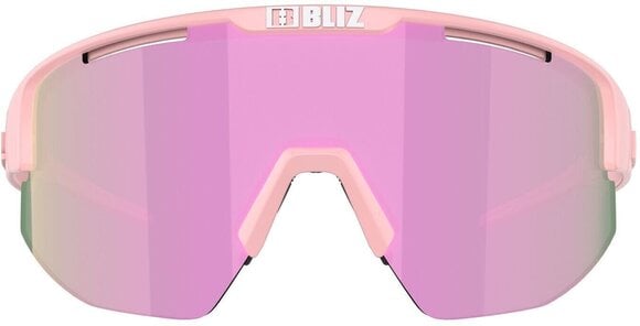 Cycling Glasses Bliz Matrix Small 52407-44 Matt Powder Pink/Brown w Rose Multi Cycling Glasses - 2