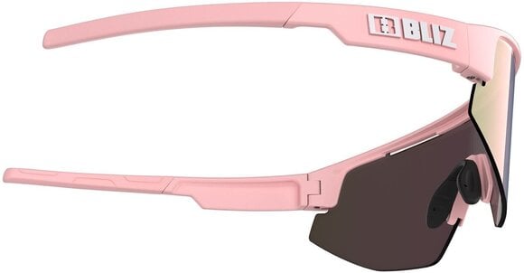 Kolesarska očala Bliz Matrix Small 52407-44 Matt Powder Pink/Brown w Rose Multi Kolesarska očala - 4