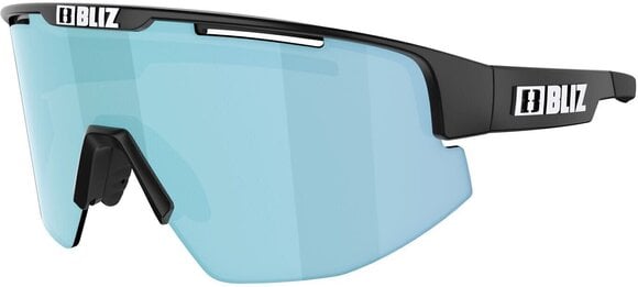 Cycling Glasses Bliz Matrix Small 52407-13 Matte Black/Smoke w Ice Blue Multi Cycling Glasses - 5