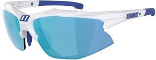 Sportovní brýle Bliz Hybrid 52806-03 White w Blue Logo/Smoke w Blue Multi plus Spare Lens Orange And Clear Sportovní brýle - 4