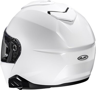 Helm HJC i91 Solid Fluorescent Green S Helm - 3