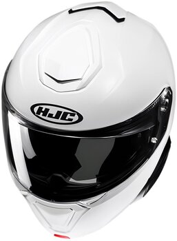 Helm HJC i91 Solid Fluorescent Green S Helm - 4