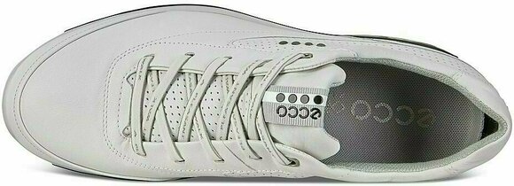 Ανδρικό Παπούτσι για Γκολφ Ecco Cool Pro Mens Golf Shoes White/Black/Transparent 40 - 7
