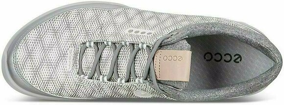 Мъжки голф обувки Ecco Biom Hybrid 3 Mens Golf Shoes бял-Silver - 7