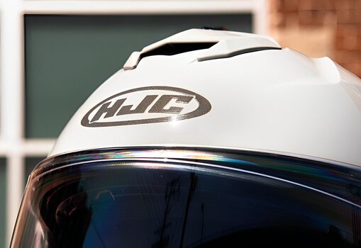 Helm HJC i91 Solid Pearl White L Helm - 10