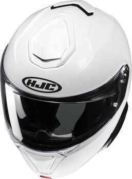 Helm HJC i91 Solid Pearl White M Helm - 3