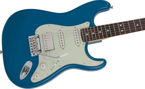 E-Gitarre Fender MIJ Hybrid II Stratocaster HSS RW Forest Blue - 3